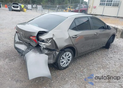 2017 Toyota Corolla Le из США, поврежденный, VIN 5YFBURHE1HP736920